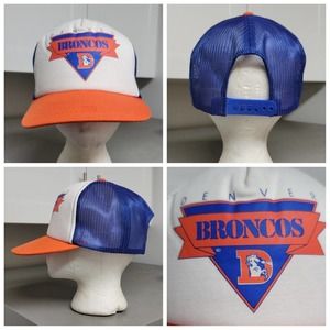 Vtg Sports Specialties Denver Broncos Trucker Hat